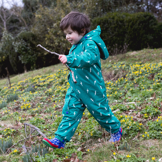 3 in 1 Waterproof Scampsuit Green